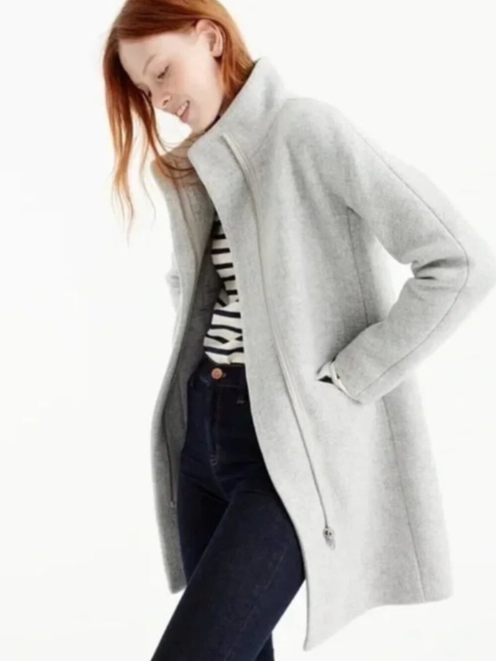 NWT J. CREW City Wool Coat sz 18